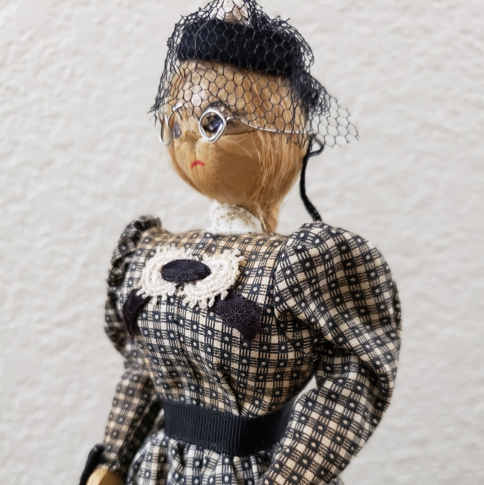 Walnut Wood Doll